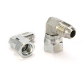 White zinc, yellow zinc fittings high quality JIC swivel hose nipple adapter hydraulic parts